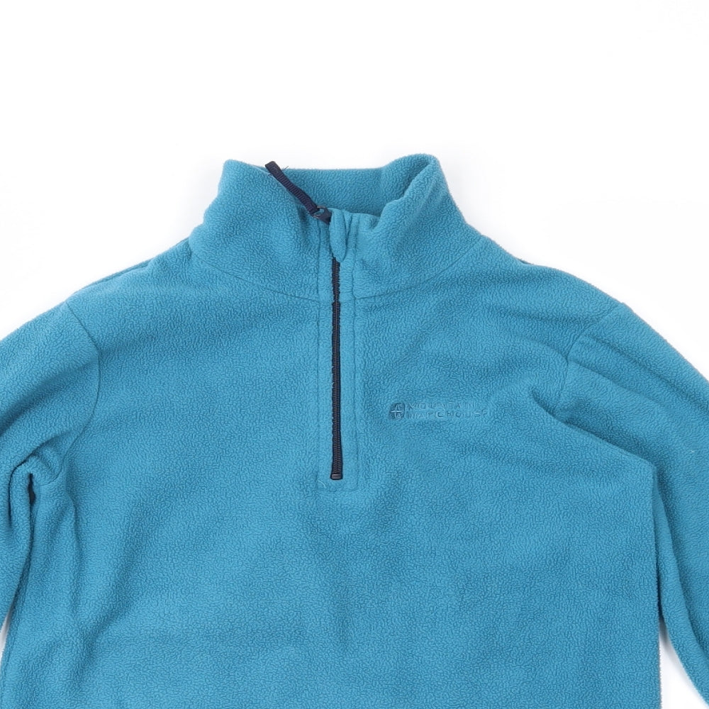 Mountain Warehouse Boys Blue  Fleece Jacket  Size 5-6 Years