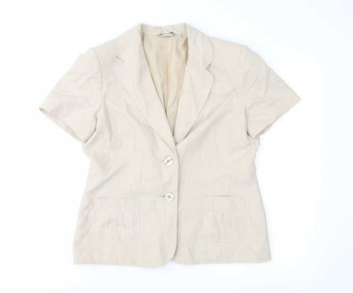 BHS Womens Beige Jacket Size 12