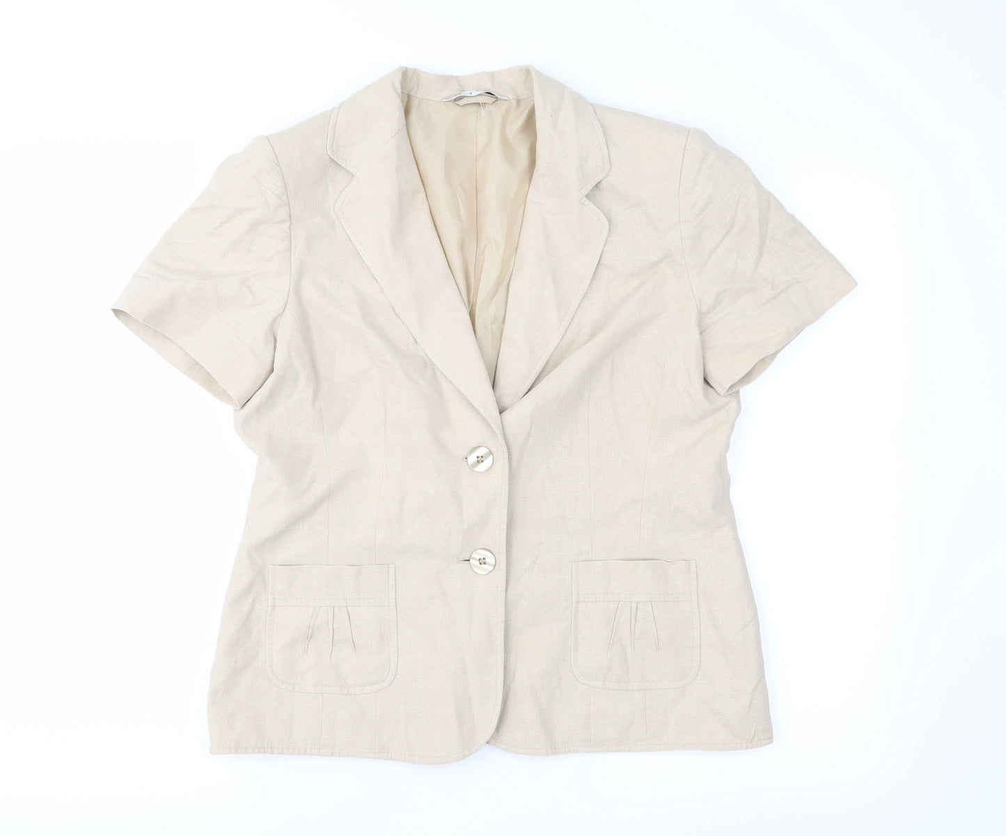 BHS Womens Beige   Jacket  Size 12