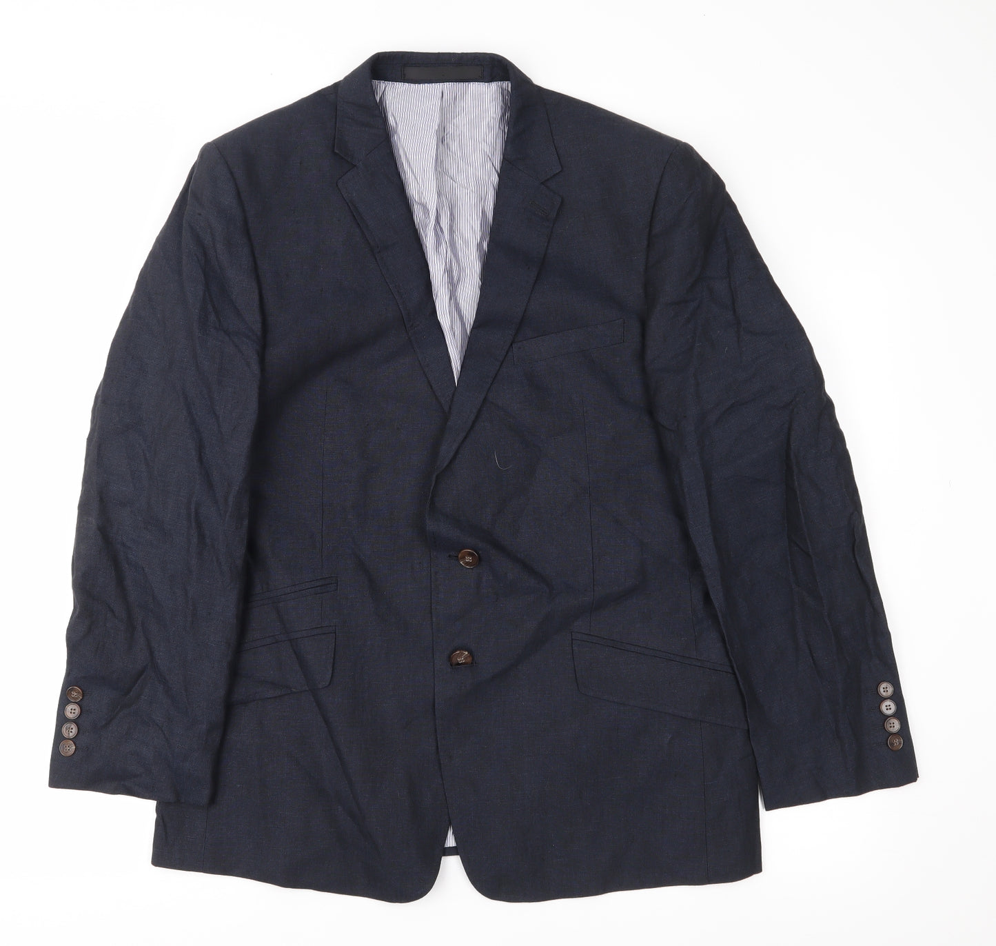 Marks and Spencer Mens Blue   Jacket Suit Jacket Size 42
