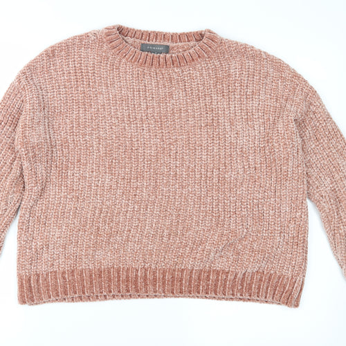 Primark Womens Pink  Knit Pullover Jumper Size XS