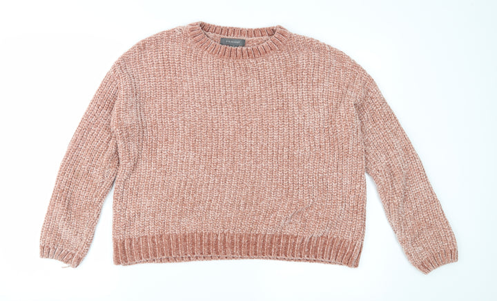 Primark Womens Pink  Knit Pullover Jumper Size XS