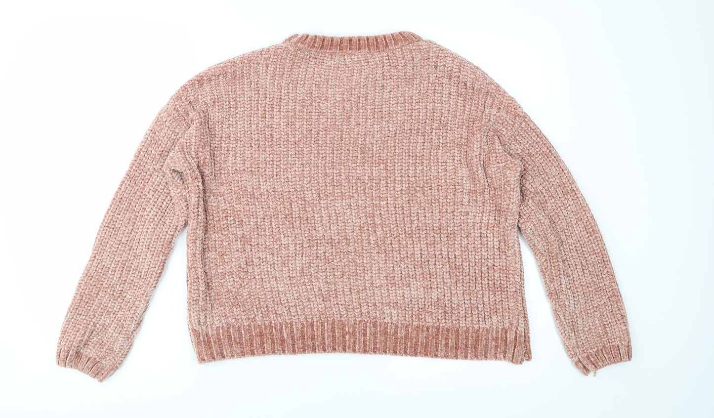 Primark Womens Pink  Knit Pullover Jumper Size XS