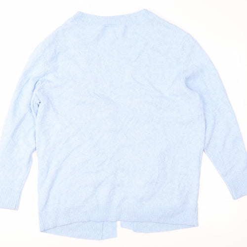 Body Flirt Womens Blue  Knit Cardigan Jumper Size S