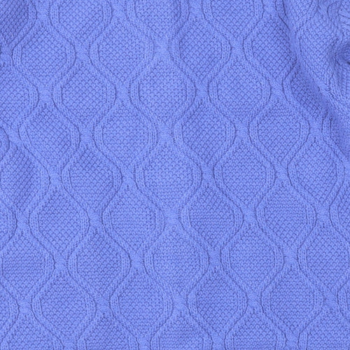 Vida Vi Womens Blue  Knit Cardigan Jumper Size 16