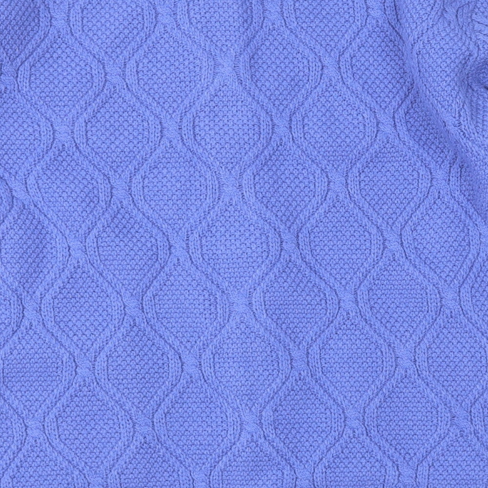 Vida Vi Womens Blue  Knit Cardigan Jumper Size 16
