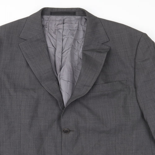 Marks and Spencer Mens Grey   Jacket Suit Jacket Size 44