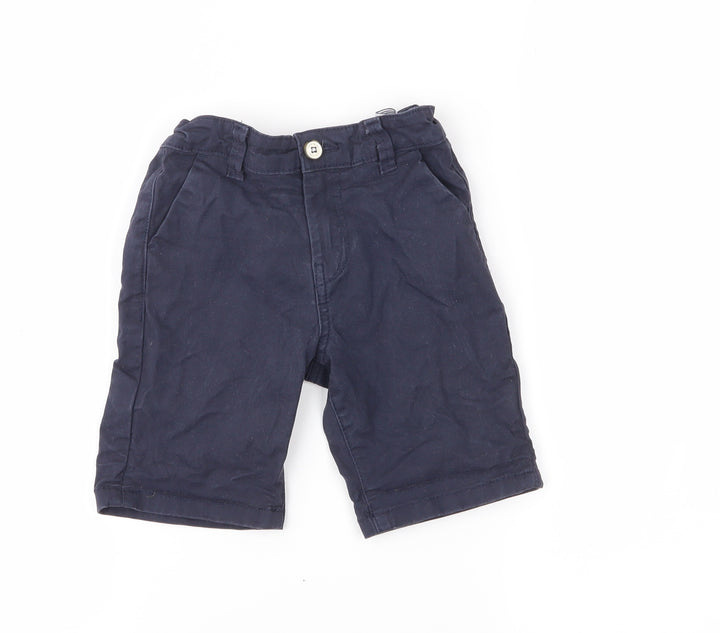 Denim & Co. Boys Blue   Chino Shorts Size 4-5 Years