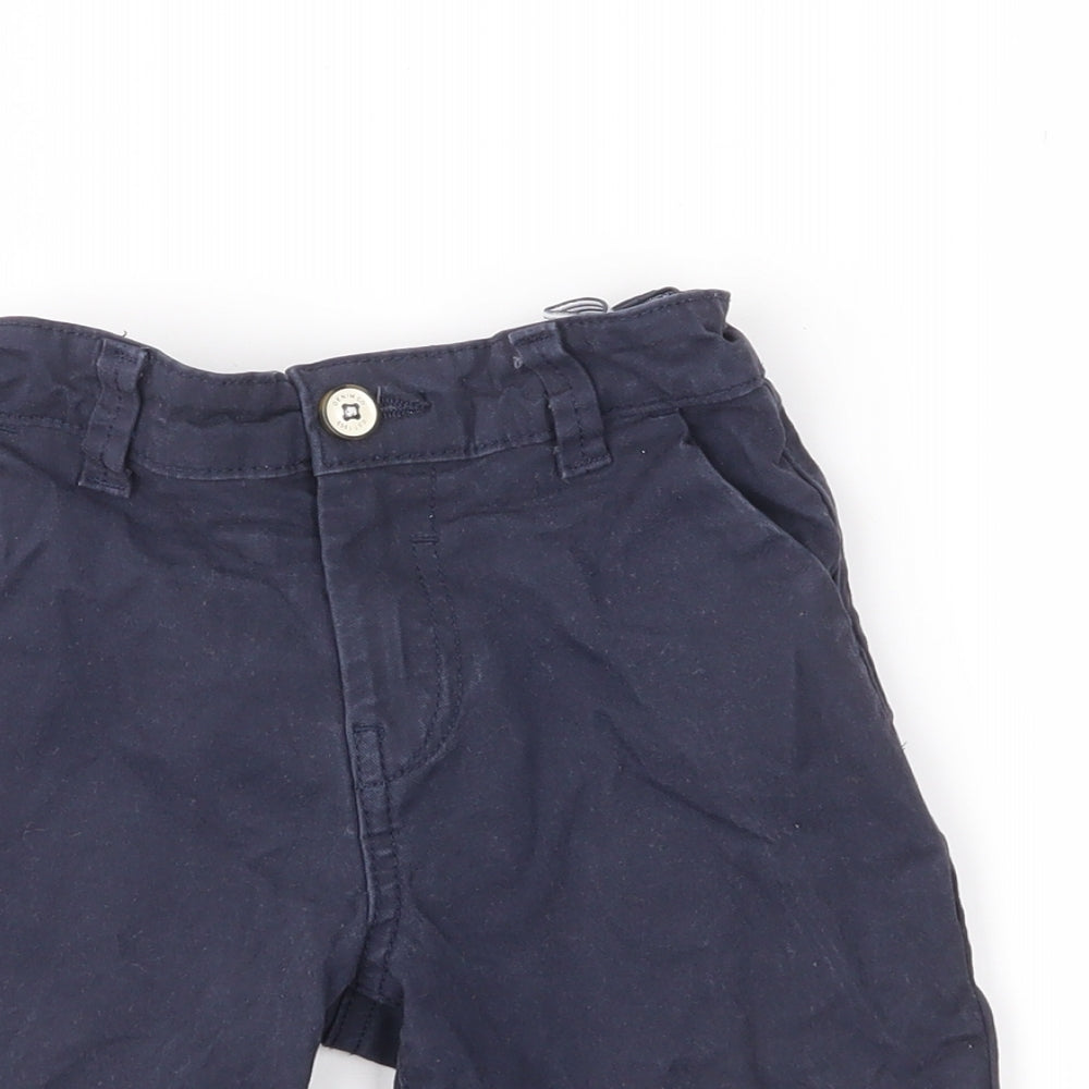 Denim & Co. Boys Blue   Chino Shorts Size 4-5 Years