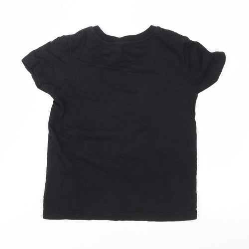 George Boys Black  Jersey Basic T-Shirt Size 3-4 Years  - Gaming