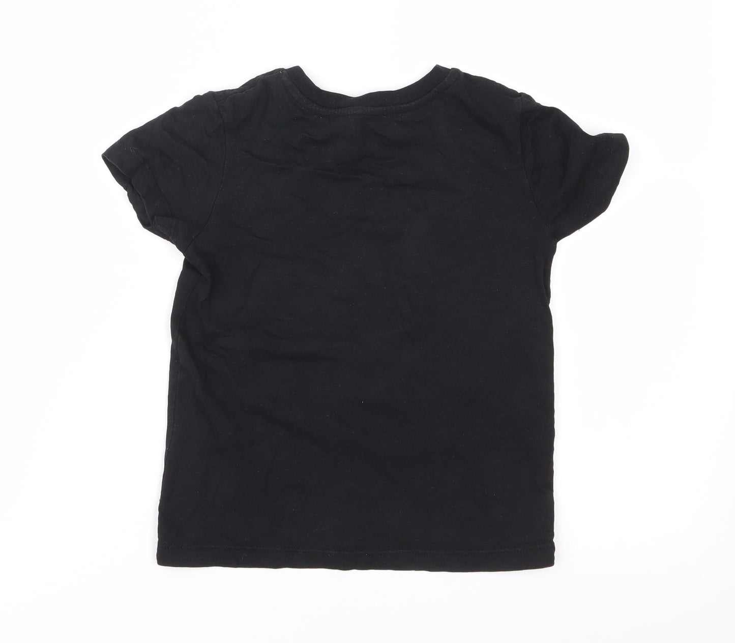 George Boys Black  Jersey Basic T-Shirt Size 3-4 Years  - Gaming