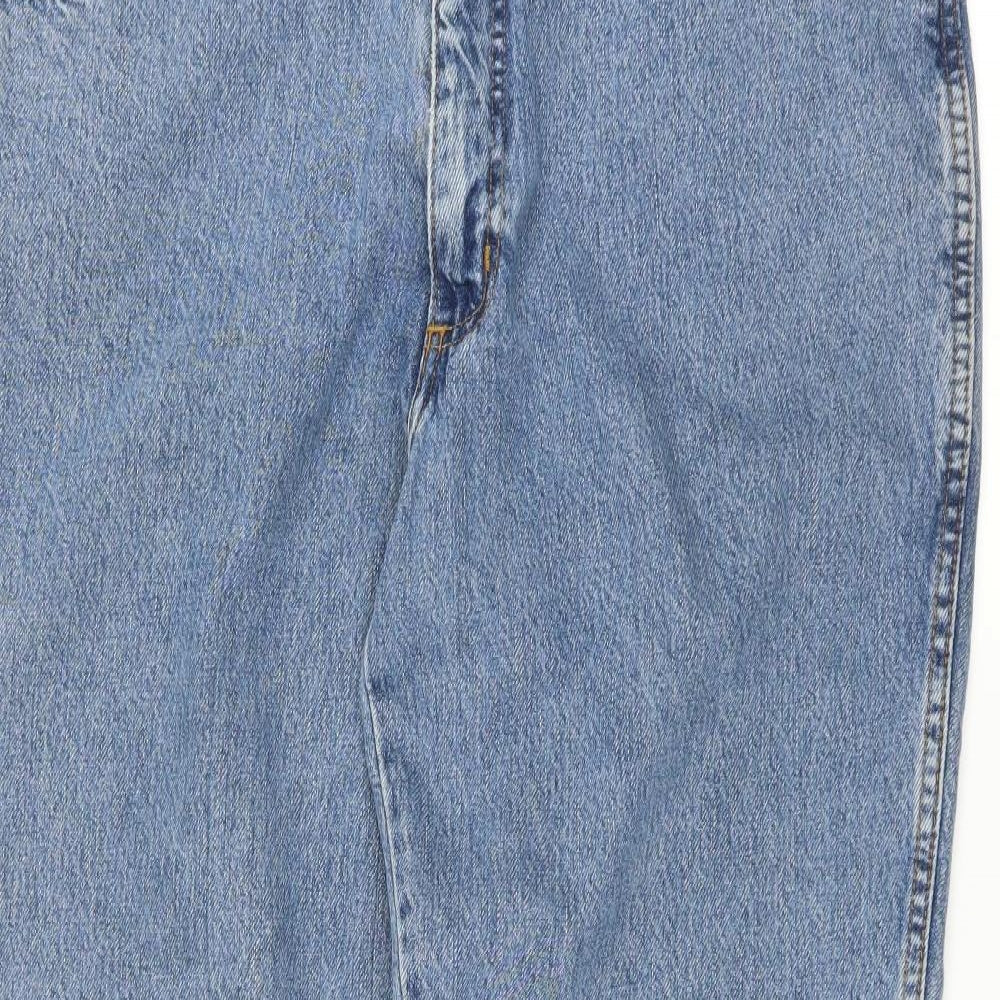 Wrangler Mens Blue   Straight Jeans Size 38 in L30 in