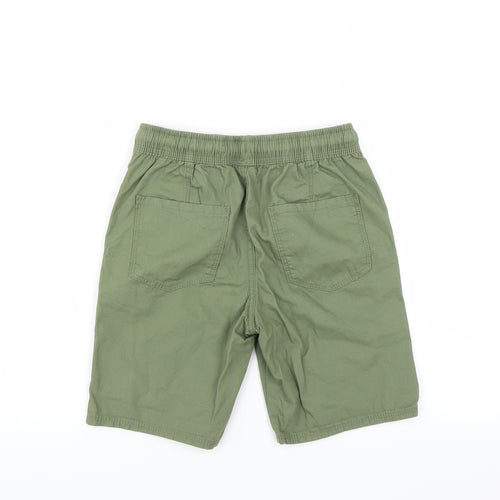 George Boys Green   Bermuda Shorts Size 8-9 Years