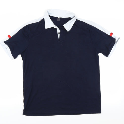SheIn Womens Blue   Basic Polo Size M
