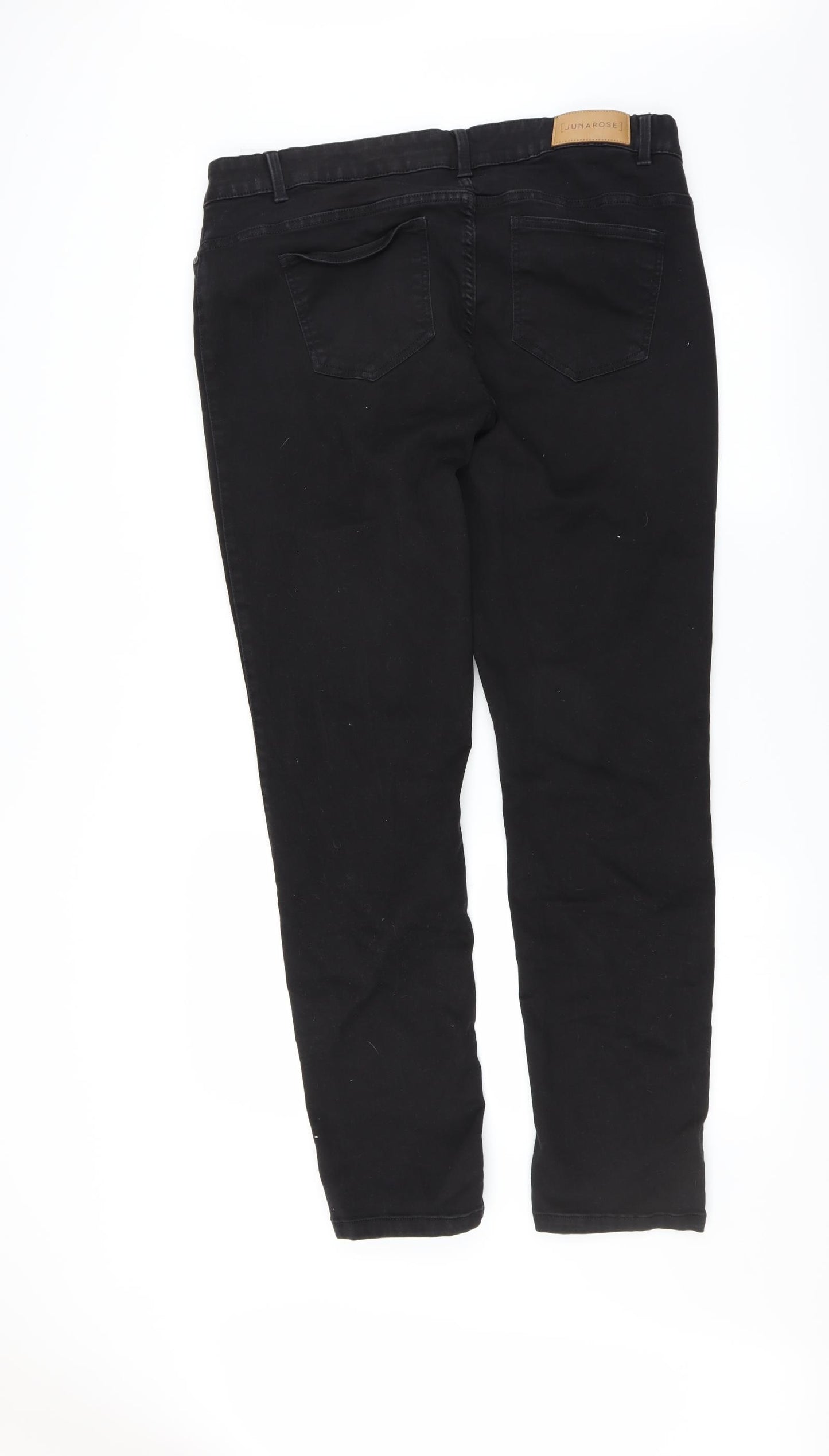 JUNAROSE Womens Black   Skinny Jeans Size 22 L31 in