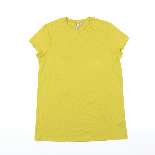 ASOS Womens Yellow   Basic T-Shirt Size 10