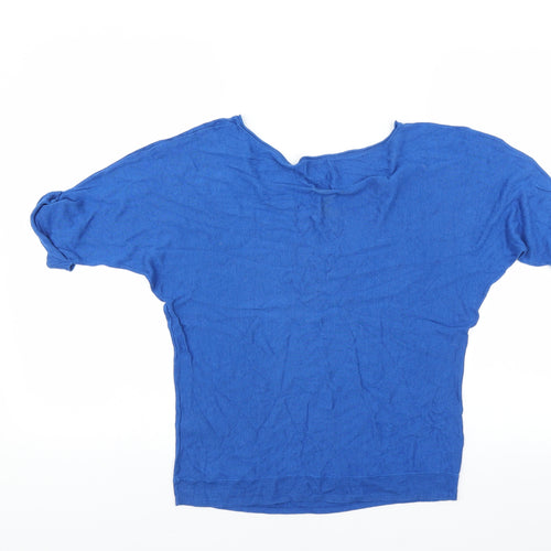 Monsoon Womens Blue   Pullover Jumper Size S