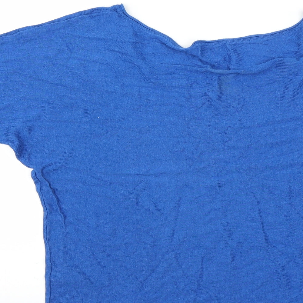 Monsoon Womens Blue   Pullover Jumper Size S