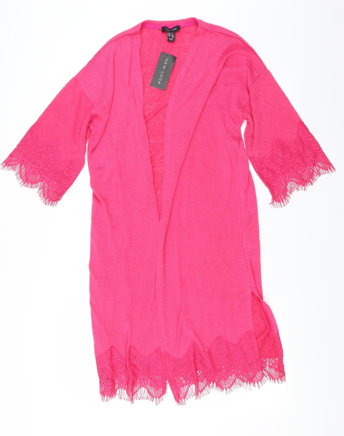 New Look Womens Pink   Cardigan Jumper Size S