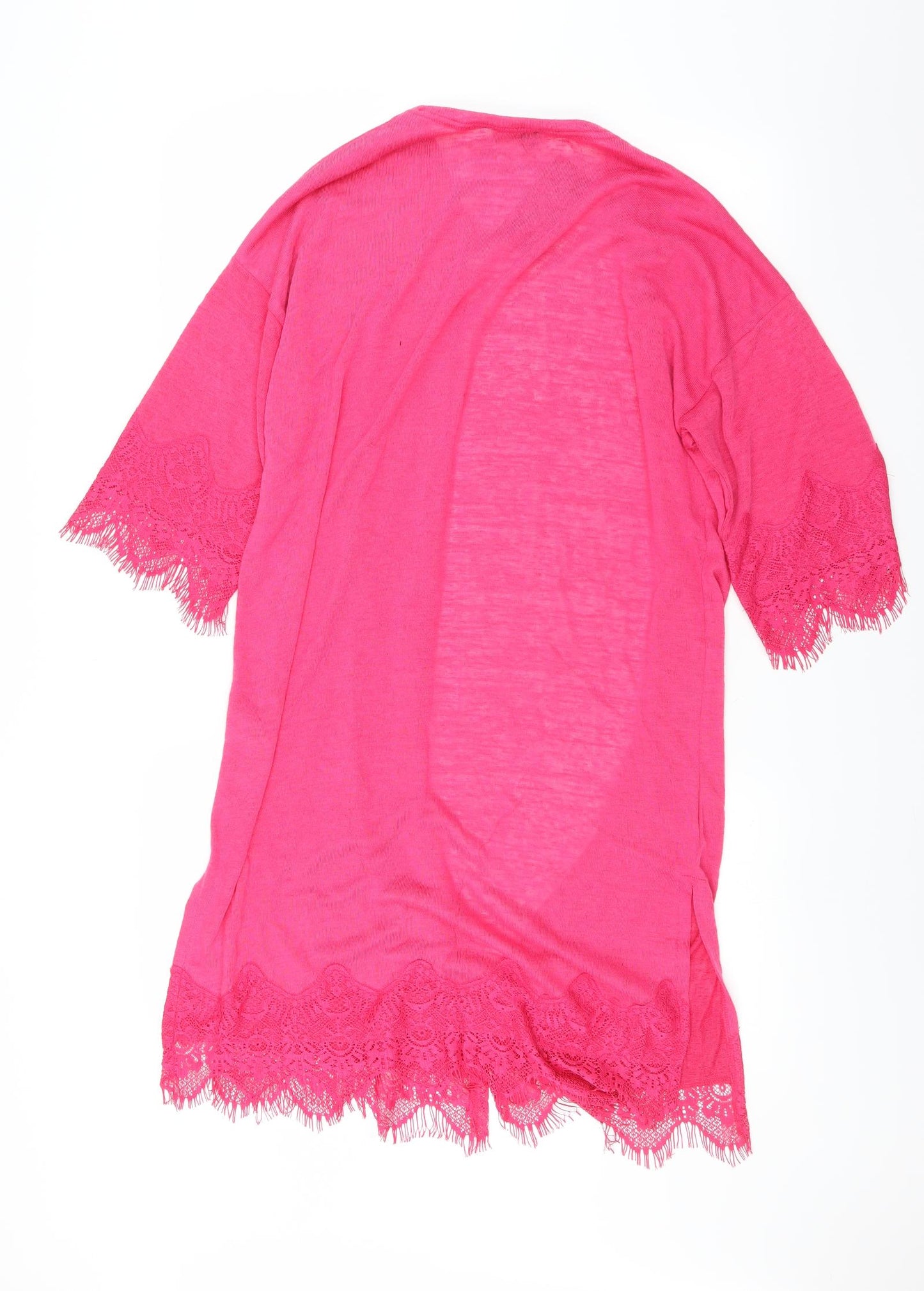 New Look Womens Pink   Cardigan Jumper Size S
