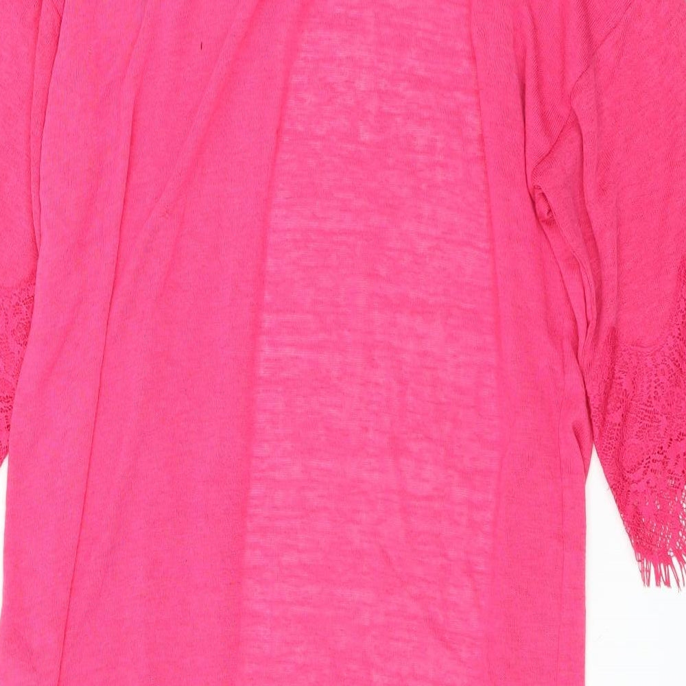 New Look Womens Pink   Cardigan Jumper Size S