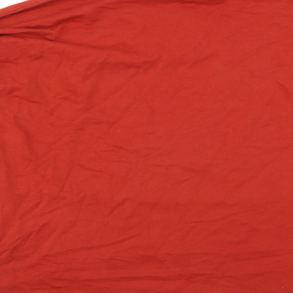 Select Womens Brown   Pullover Sweatshirt Size 16  - rust coloured