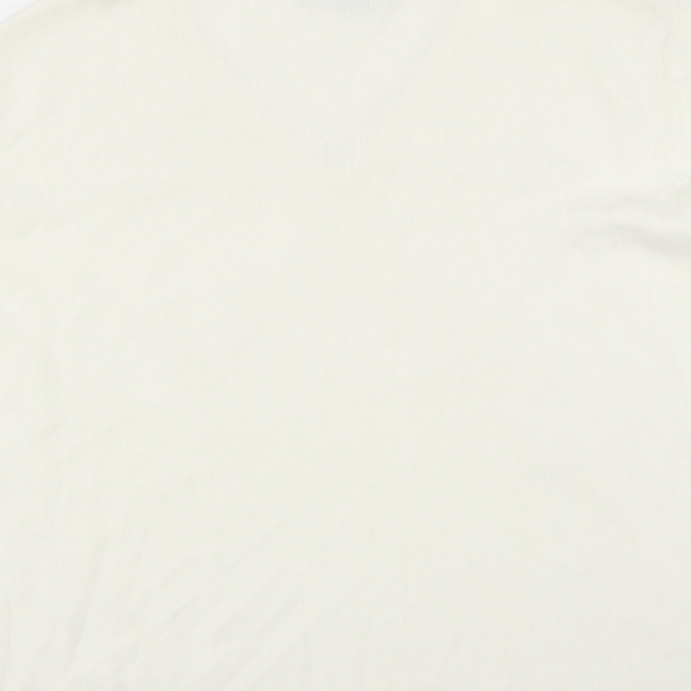 Sky Designs Womens White   Basic Blouse Size L