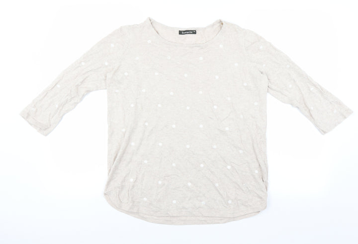 Le Bon Marché Womens Beige   Pullover Jumper Size M