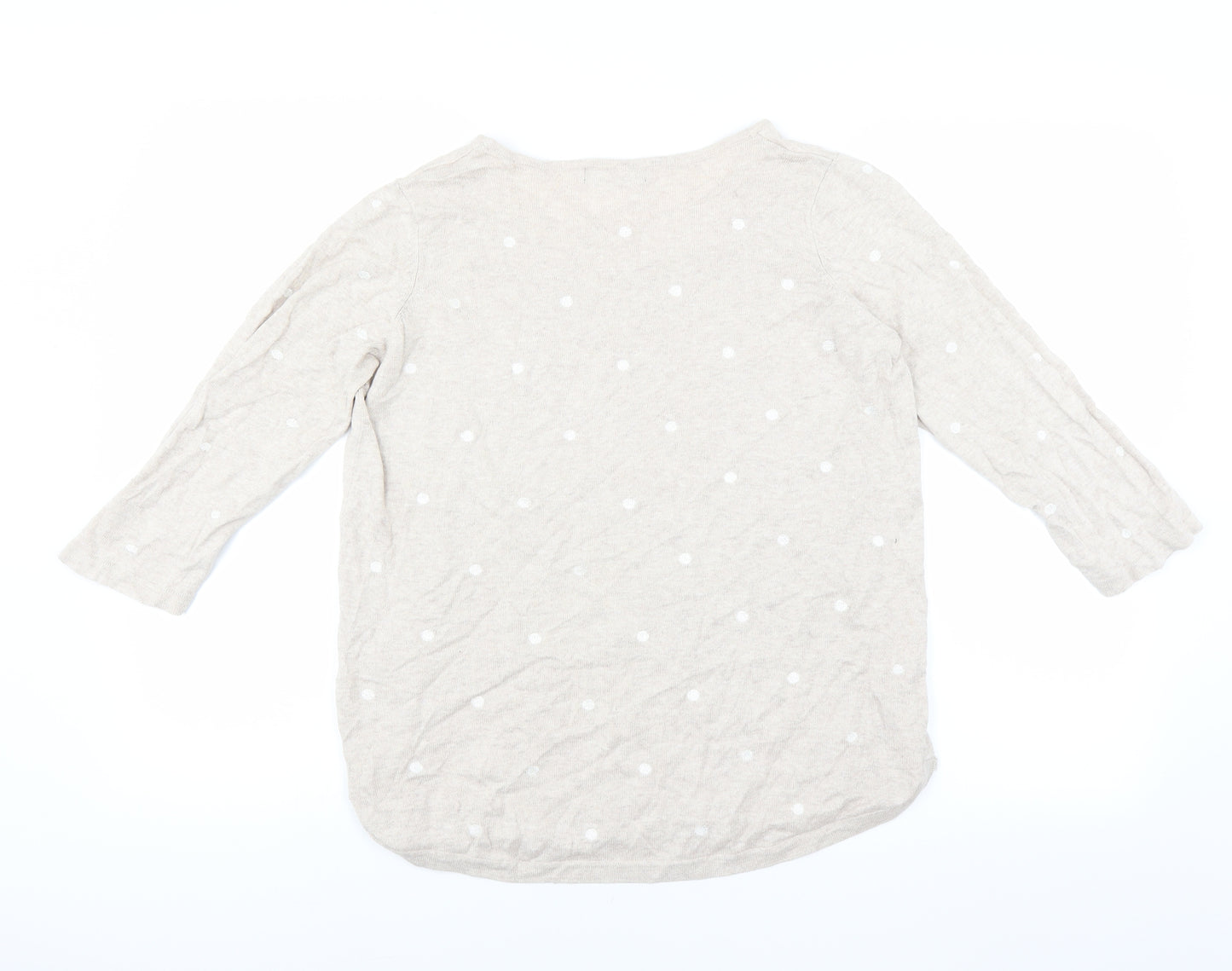 Le Bon Marché Womens Beige   Pullover Jumper Size M