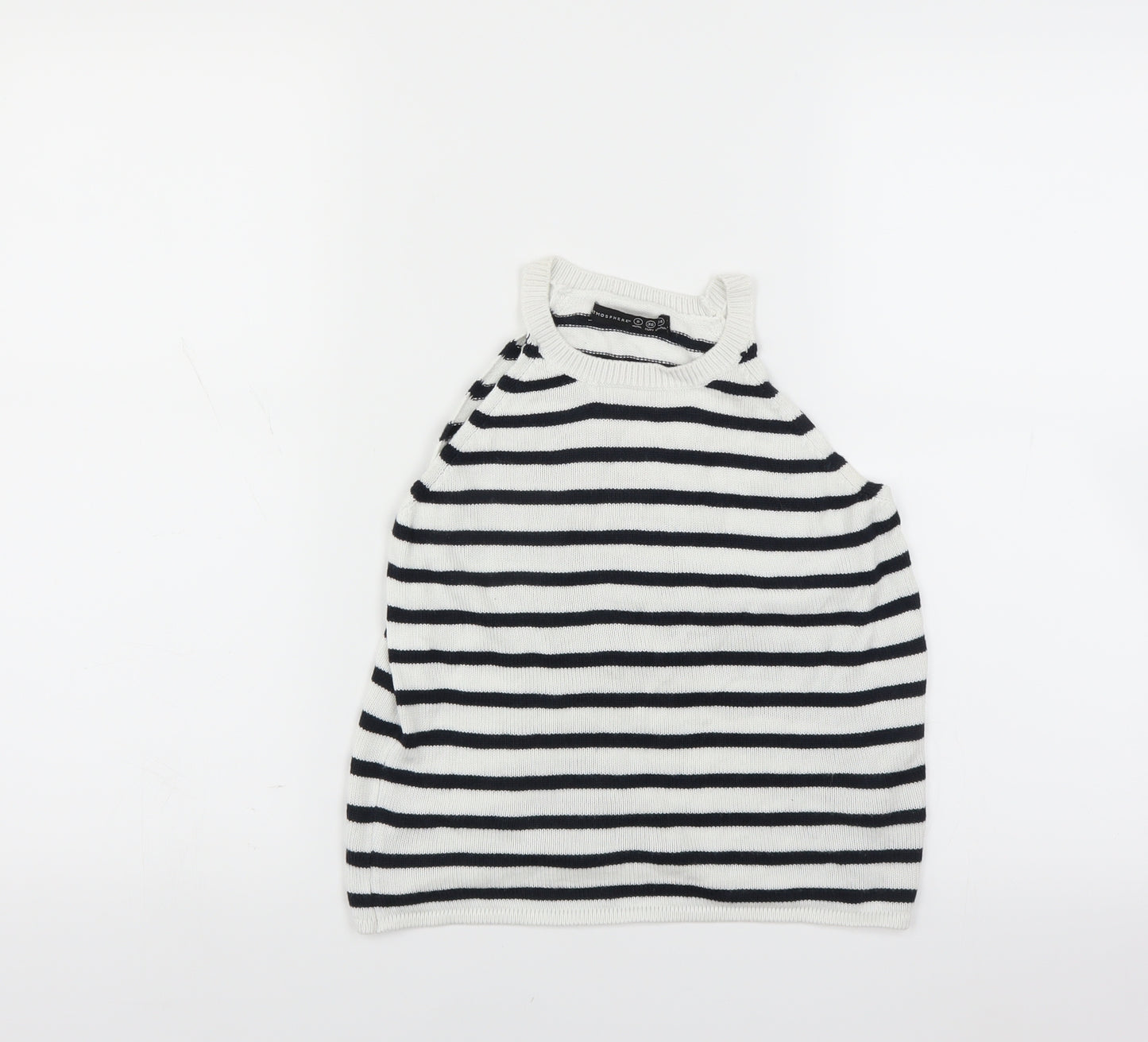 Primark Womens Blue Striped  Pullover Jumper Size 8