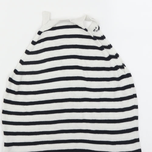 Primark Womens Blue Striped  Pullover Jumper Size 8