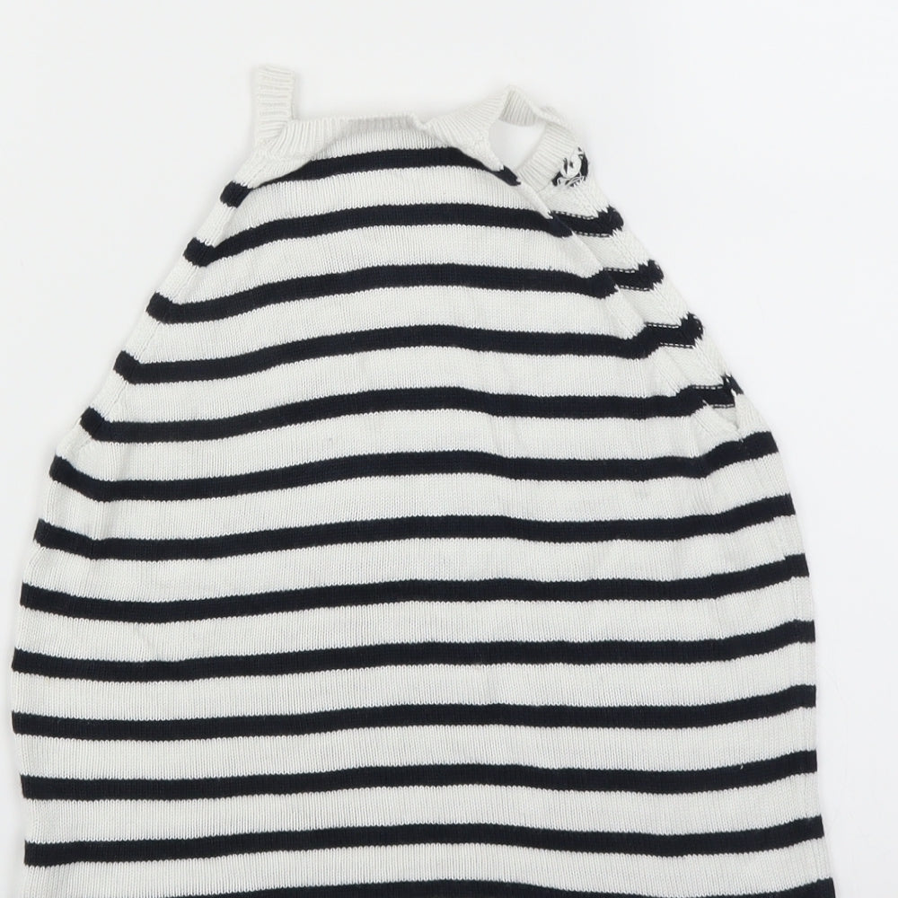 Primark Womens Blue Striped  Pullover Jumper Size 8