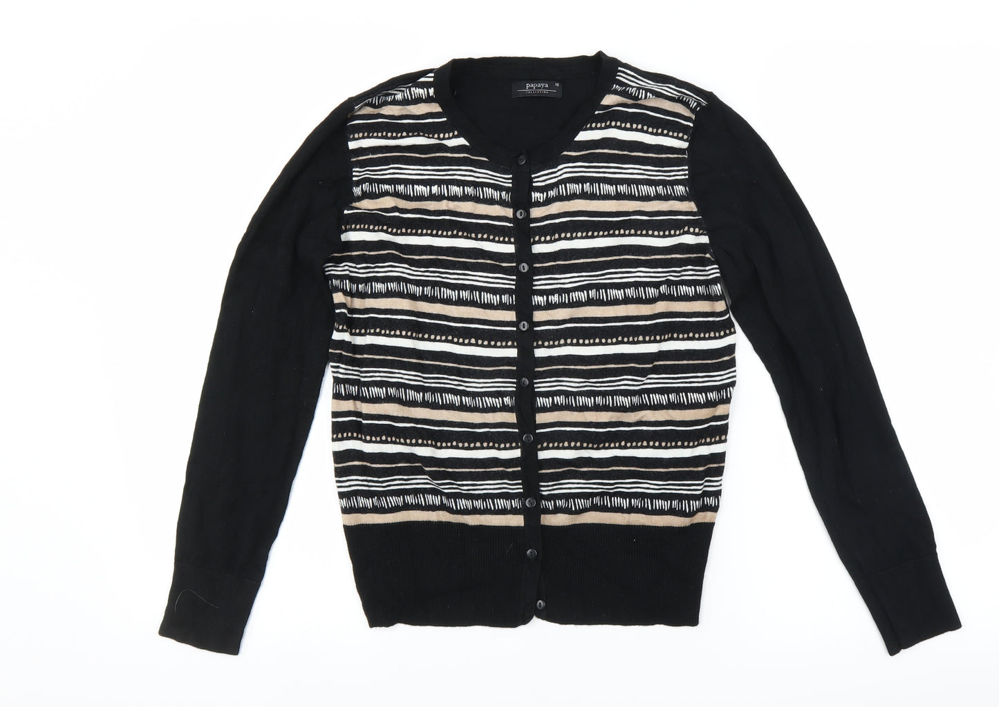 Matalan Womens Black   Cardigan Jumper Size 10