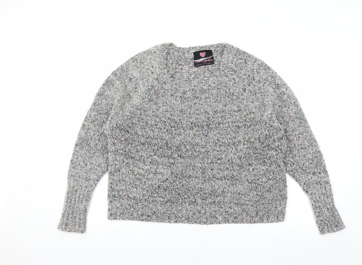 Primark Womens Grey   Pullover Jumper Size 14