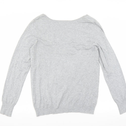 Matalan Womens Grey   Cardigan Jumper Size 16  - STRETCH