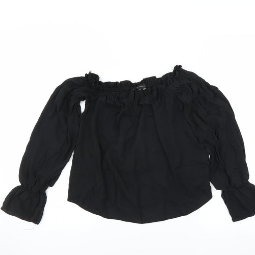 Primark Womens Black   Basic Blouse Size 4