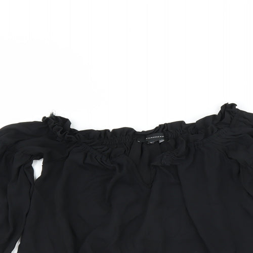 Primark Womens Black   Basic Blouse Size 4