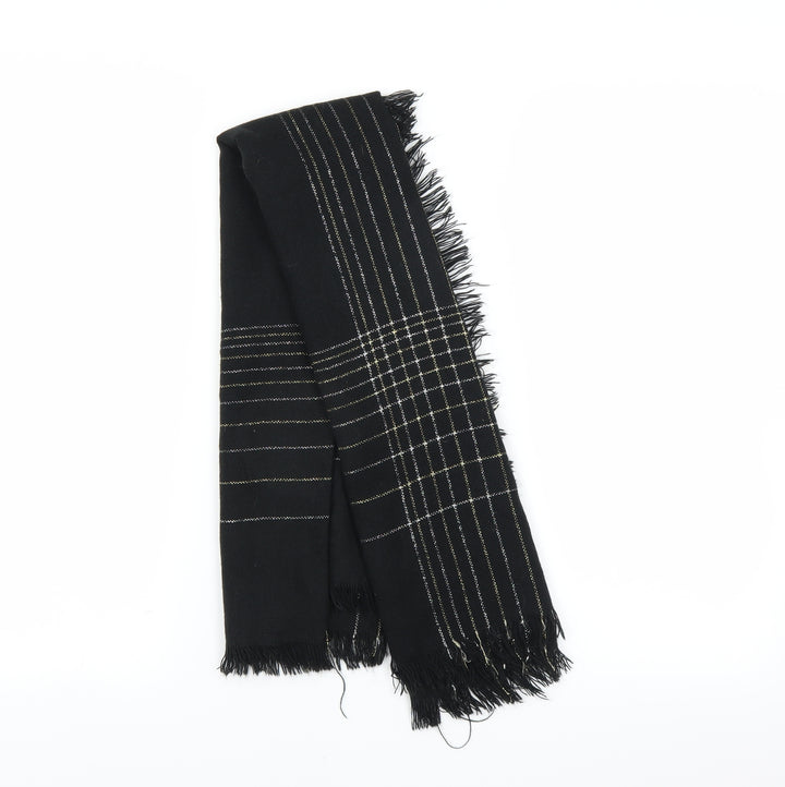 Preworn Womens Black Scarf