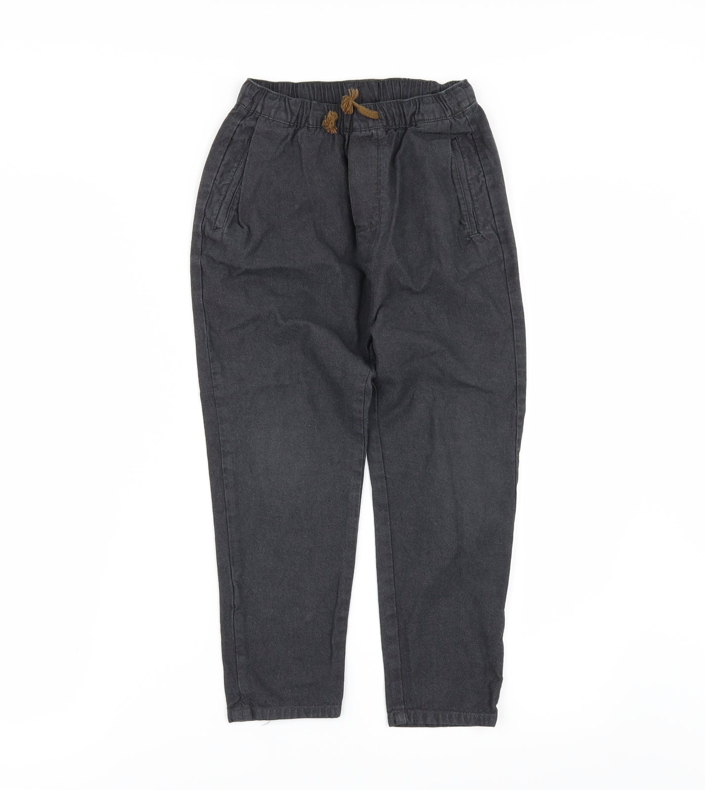 Zara Boys Grey   Chino Trousers Size 7 Years