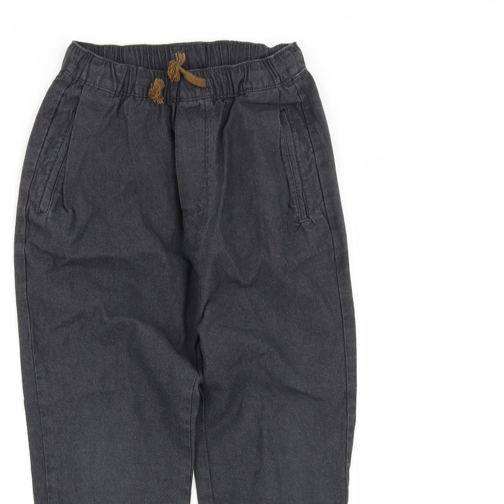 Zara Boys Grey   Chino Trousers Size 7 Years