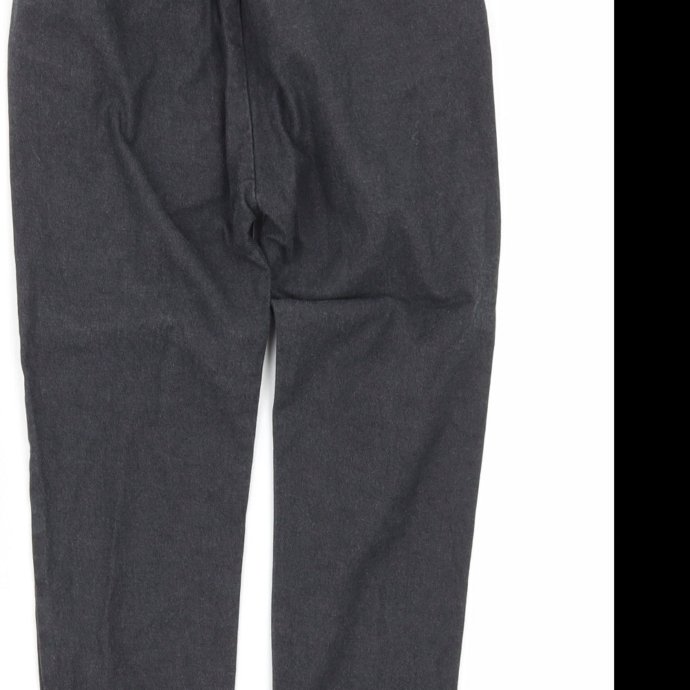 Zara Boys Grey   Chino Trousers Size 7 Years