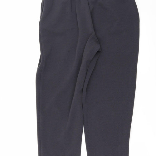 Papaya Womens Black   Trousers  Size 8 L27 in