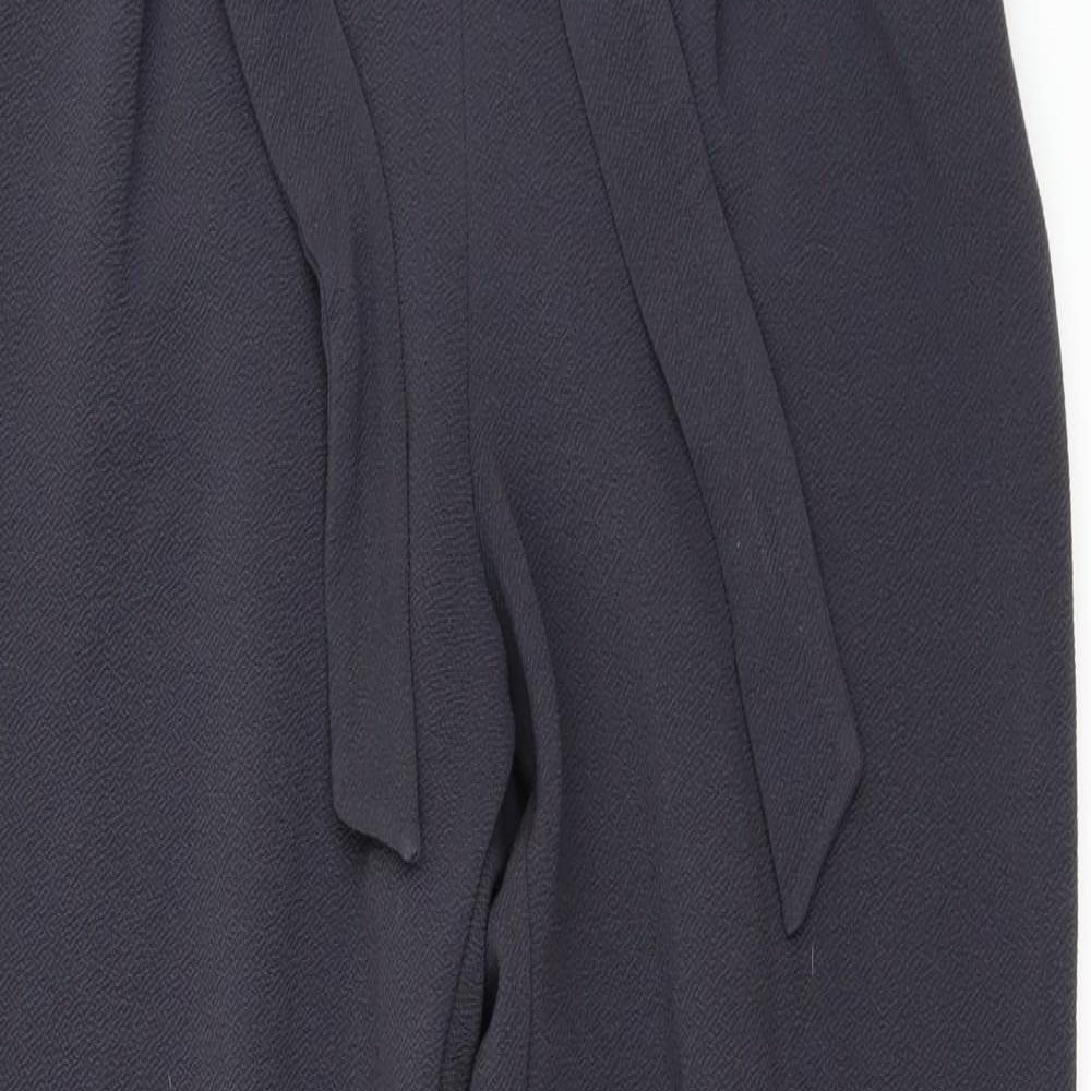 Papaya Womens Black   Trousers  Size 8 L27 in