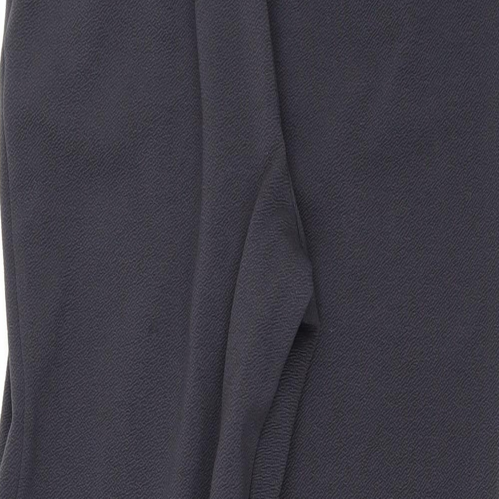 Papaya Womens Black   Trousers  Size 8 L27 in