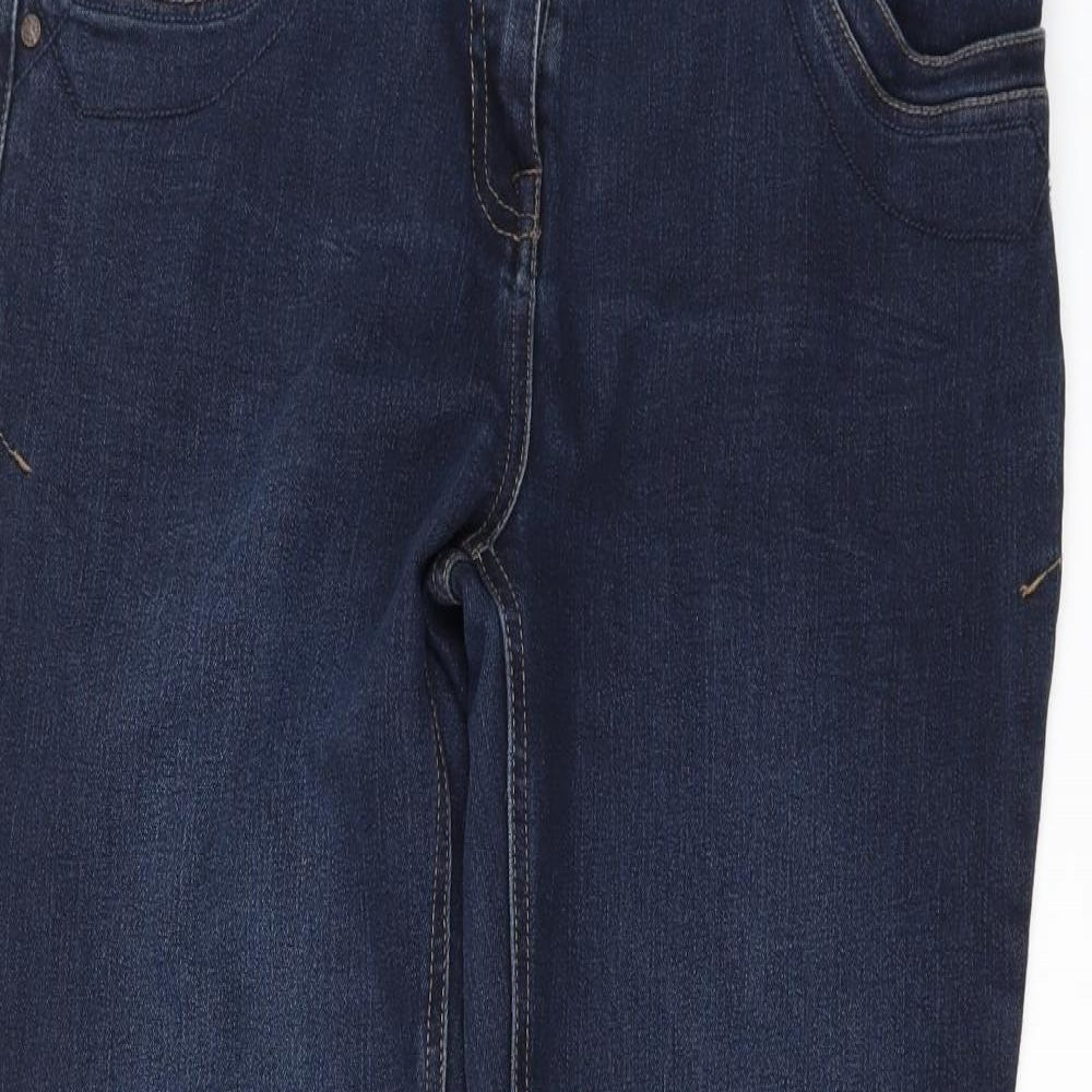 George Womens Beige  Denim Straight Jeans Size 12 L30 in