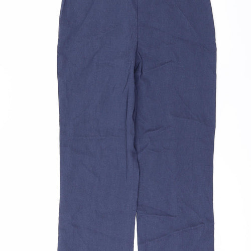 Dorothy Perkins Womens Blue   Trousers  Size 12 L24 in