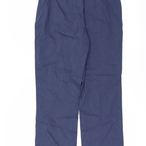 Dorothy Perkins Womens Blue   Trousers  Size 12 L24 in