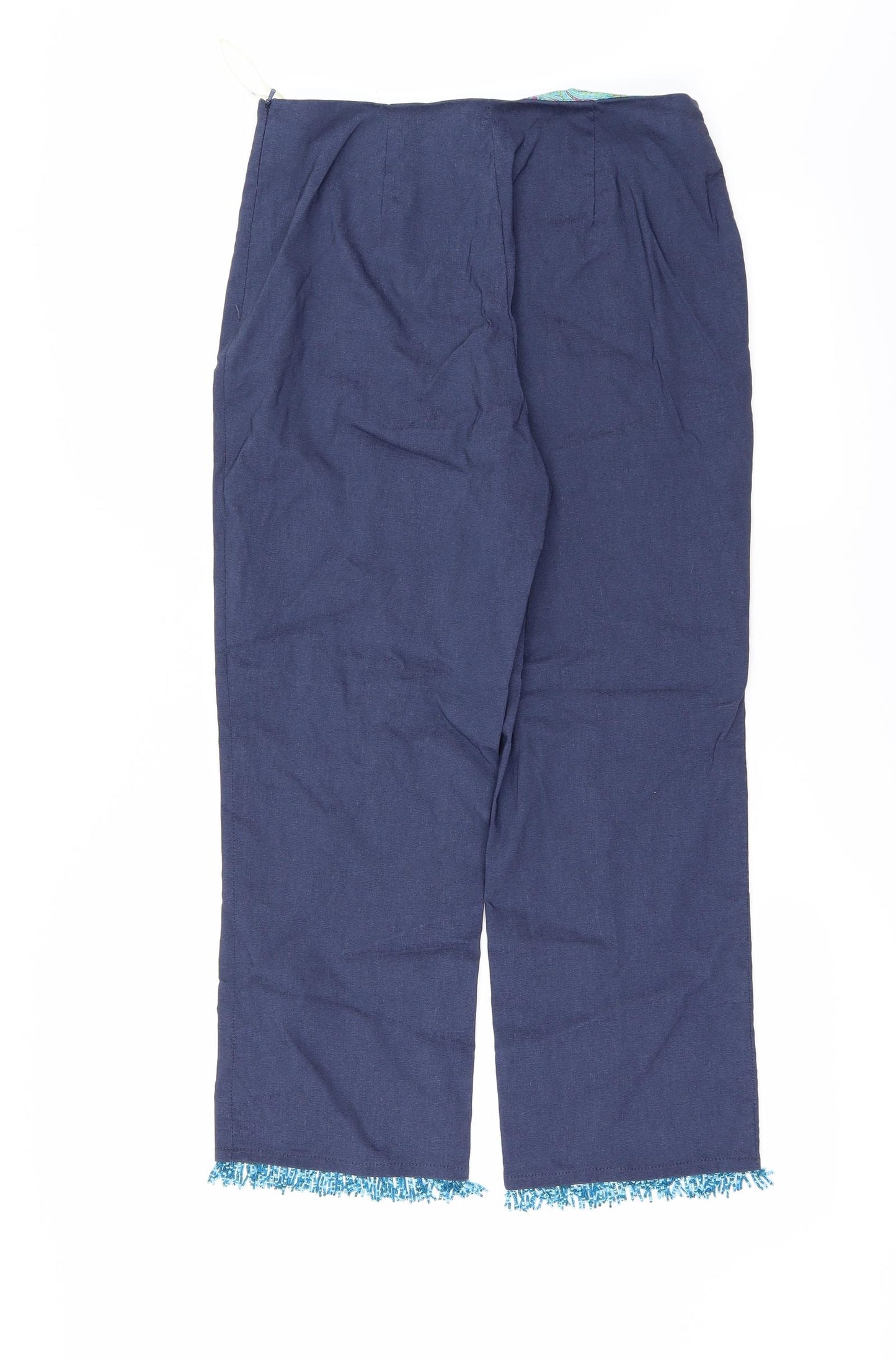 Dorothy Perkins Womens Blue   Trousers  Size 12 L24 in
