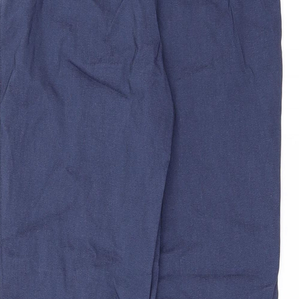 Dorothy Perkins Womens Blue   Trousers  Size 12 L24 in