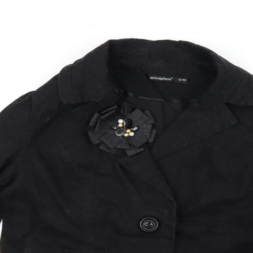 Atmosphere Womens Black   Jacket  Size 12